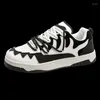 Casual Shoes 2024 Men Sneakers Fashion Mixed Colors Trend Korean Style Women Platform Comfortable Skateboarding