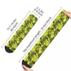Calcetines para hombres Invierno Mujeres casuales calientes Hombres Shrek Collage Smule Sweat Absorbing Middle Tube