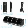 Stands Smart Charging Station Dock Stand Charger voor Wii U Gamepad Remote Controller Games Accessoires