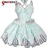 Abiti casual Sweet Lolita Sweetheart Slip Bud Dress Women 2024 primavera ed estate Jsk donna carina manica grande fiocco con fiocco corto