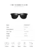 Zonnebrillen mode zwarte zonnebrillen voor man gepolariseerd hoogwaardige sqare sqare zonnebrillen mannen UV400 brillen accessoire originele doos gafas de sol 240412