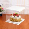 Take Out Container 4pcs adorabile torta confezione da imballaggio di compleanno dessert