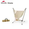 Vouwbare vloer zwenkstoel draagbare buiten anti -rollover vouwstoel camping schommelstoel beugel 240412