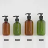 Liquid Soap Dispenser 4pcs 300 ml lege shampoo flessen ONAME PLASTIC Keuken Badkamer Douchegel Bottle Cosmetische make -upcontainer