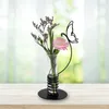Вазы стеклянная тестовая труба ваза держатель для опорных цветов цветочная спальня ванная комната на рабочем столе
