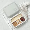 Dinnerware Portable Lunch Box Bento Free Picnic Container For Kids Sealed Salad Outdoor Camping Tableware