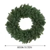 Flores decorativas Christmas Wreath Berry Berry Flor Flor Door da frente Antique Flocking Decorações mistas Ornamentos #20