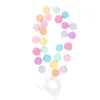 Decoratieve bloemen vilt bal ornament decor klaslokaal hanger pompom haarbal wollen festival hangende decoratie huishouden