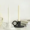 Soportes de velas Soporte de estilo nórdico Decoración del hogar Decoración Candelabros Candelabros Para Velas Artículos decorativos WZ50CH