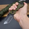 KS 8750 extérieur pliant couteau tactique poche nylon en fibre de verre manche de la chasse à l'autodéfense utilitaire EDC outil de pêche à la défense