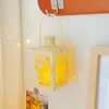 Bougeoirs Korean Kawayi Metal Holder Ornements Home Decor Bedroom LED Christmas Candlestick Bandlelight Dîner Mur Pendant