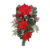 Fiori decorativi Swag natalizio 2024 Decorazione Ornamento Garland