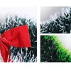 Flores decorativas 25-30 cm de coroa de natal porta pendurada girlanda macia rattan Navidad ornament Wincown Home Wall Party Ano Decoração