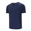 Herren Hemds Training Tops Männer Sport Fitness Gym Crew Hals atmungsaktives T -Shirt 240411