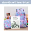 School Bags Cartoon Print 3pcsset Bag Backpacks Schoolbag Fashion Kids Lovely Backpack For Children Girls Student Mochila Sac