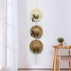 Dekorative Figuren 3pcs 3 Styles handgefertigt Boho Hut Rack Baumwollseil Wall Bohemian Hanging Makrame Hanger Kappe Halter Geschenk