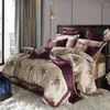 Bedding Sets Silk Embroidery High-End Luxury Set Bed Sheets Mattress Cover Ten-Piece Sheet