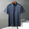 Polos masculins 2024 Polo de soie de soie de mûrie