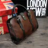 Men Briefcase Laptop Leather Pu Sacoche Homme Computer Bag Office Bags For Man Bussiness Work 2020 Document Brown 00891205l