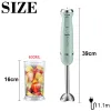 Blender Hand Blender 1000W High Power 2 -snelheden Voedselmixer Elektrisch Fourblade Ice Crushing Kitchen Groentefruit Roer geschenk Sonifer