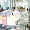 Adesivi per finestre 1 Roll Glass Porta glassata Film Pvc Light Office Film Privacy Home Privacy per la camera da letto del bagno K6H0