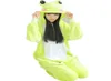 Unisex Men Women lady clothes Adult Pajamas Cosplay Costume Animal Onesie Sleepwear Cartoon animals Cosplay CUTE Frog sleepsuit 9416895