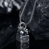 Luxurious Encounter Treasure Seal S925 Sterling Silver Pendant for Men and Women to Wear Chaonan Personality Necklace