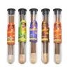 HONEYPUFF Fruit Flavor Pre-Rolled Rolling Cones With Wood Filter Tip 5 Doob Tube LL