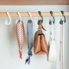 Hangers Multi funktionale Hakengarderobe Organisierungswerkzeug wiederverwendbar für Haushaltsbeutel Hüte Schals, um Raumzubehör zu sparen