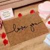 Bath Mats Valentijnsdag Welkom voor voordeur grappige buiteningang deurmat tapijt Keuken tapijt Decoratief woondecoratie