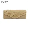 Evening Bags Lady Envelope Clutch Bag Style Soft Surface Chain Tote Red Blue Beige Party Handbag Fashion