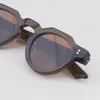 Gafas de sol Fashion Vintage grueso acetato sólido Corte estéreo UV400 lente polarizada retro Estilo de corazón de durazno