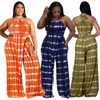 Pantalones de dos piezas de dos piezas Jumpsuits de talla grande African Ladies Jumpsuit 2024 Big Siz