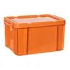 Storage Bags PP Box Heavy Duty Bins Durable Stackable Containers For Garage Moving House Room Shoes Clothes