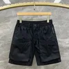 Sommer -Shorts Mann Blumendruck gedruckter Fitnessstudio Sport Amerikaner Korean Strand Overall für Männer Muster Feste schwarze Farben Cargohosen LOSS 240402