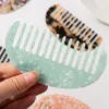 Fashion Acetate Hair Combs Anti-static Massage Hair Brush Hairdressing Colorful Hairdress Salon Styling Tool Travel Accessories 029