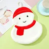 Ręczniki Bożego Narodzenia Coral Velvet Ręczne ręczniki Cute Cartoon Santa Claus Snowman Soft Absorbent Produkty łazienkowe dekoracje domu