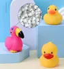 Creative PVC Ducks Shark Animals Toy Party Favor Bath Floating Water Toy Party Supplies Funny Toys Gift