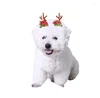 Vêtements pour chiens modes de coiffure de animaux de compagnie épingles à cheveux Bow Flow Flower chaton chiot de toilettage pour petites peluches chihuahua Noël