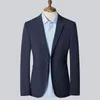 Men's Suits 2024 Business Leisure Suit Jacket Fashion Matching High-end Handsome Slim Single Top Middle-aged Thin