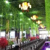 Fiori decorativi 12 pezzi di ghirlanda artificiale foglie verde finta foglia di vite per il giardino dell'arco di nozze