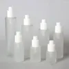 Storage Bottles Transparent Fine Mist Spray Bottle/Emulsion Liquid Bottle Travel Portable Refillable Glass 40ml