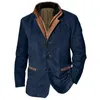 Vestes masculines hommes vintage veste rétro de style industrie lourde tolating toolet de travail