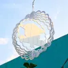 Dekorativa figurer 6st Graduation Season Wind Spinner Blanks 3D Spinners hängande för utomhusträdgård