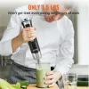 Blender Vevor 8/12 Speed Immersion MINI Portable Blender Handheld Mixer Machine 200W 500W RECHARGE HOMEAPLICATION DE RECHARGE POUR LA CUISINE