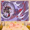 Tapisseries Tapestry Wall Hanging Abstract Decoration Home Genshin Impact Art Bakgrund Tyg Huvudbord Kawaii Aesthetic Room Classic Classic