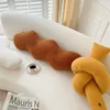 Pillow INS Nordic Teddy Fleece Cute Cartoon Shape Comfort Children's Room Decoration Home Baby Nursery Decor