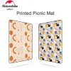 Pads Naturehike Ultralight imprimé Picnic tapis extérieur randonnée de randonnée Break imperméable Mat de camping S / M / L 3Size Home Daily confortable