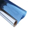 Оконные наклейки с односторонним зеркальным пленкой Солнечный тон антилтравиолетовой самоклеящийся стекло различные архитектурные цвета, подходящие для конструкции