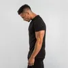 Summer Men Short Sleeve 95%cotton T Shirt For Tess Gym Wear Sports